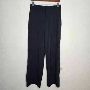 Everlane Black Straight Leg Wool Blend Dress Pants Women's Size 0